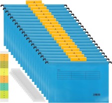 20 Pack A4 Filing Cabinet Suspension Files Hevy Duty 40cm Filing Cabinet Divider