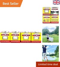 4 Magic Exploding Golf Balls That Burst in a Cloud of Smoke - Perfect Gag Gift