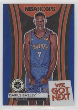 2019-20 Panini NBA Hoops Premium Stock We Got Next Blue Darius Bazley #16 2l4