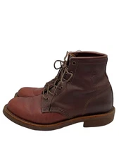 Chippewa Lace Up Boots Brw Leather KfL08