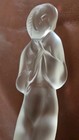 DESNA Czech Glass Shy Girl Satin Finish Woman Figurine 7 3/4" — photo 5