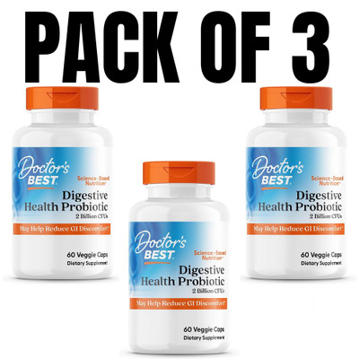Digestive Health Probiotic 2 Billion with Lactospore    (Pack of 3)