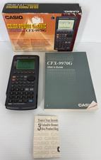 Casio CFX 9970G Color Power Graphic Calculator w/ Box Manual Tested