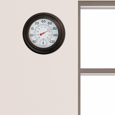 Wanduhr-Thermometer-Klimakomfort-Erinnerung für das Wohnzimmer im