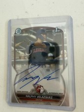 Ralphy Velazquez Bowman Chrome 2023 Refractor /499 Auto