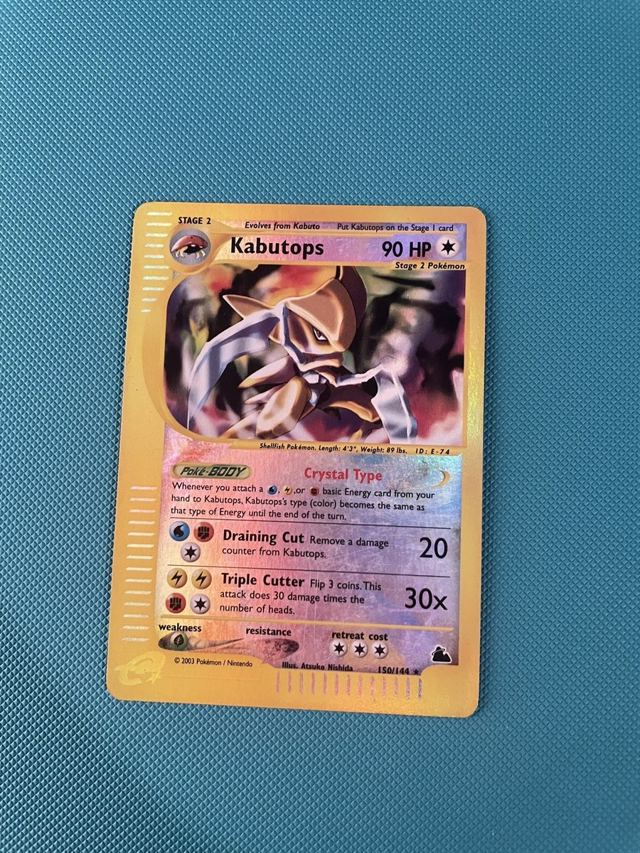 Kabutops 150/144 Skyridge Reverse Holo for sale online | eBay