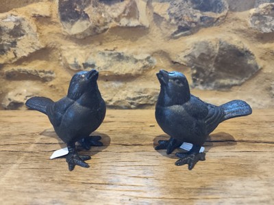 Gusseisen Spatz Ornament Vogelform Deko Guss