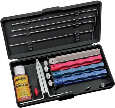 Lansky Set Universal System Includes Serrated Edge Sharpening - 80999058008