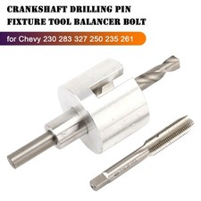Crankshaft Drilling Pin Fixture Tool Balancer Bolt For Chevy 230 283