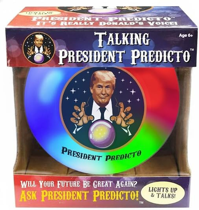 Talking President Predicto Fortune Telling Ball - Lights up & Trump Talks - Ask