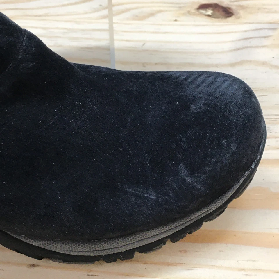 Dansko Mule Mujer 40 Negro Parson Puntera Redonda Sin Cordones Piel Sintética Gamuza Informal Foto 2 de 4