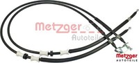 Metzger 11.5764 Seilzug FüR Feststellbremse Handbremsseil Bremsseil FüR Opel