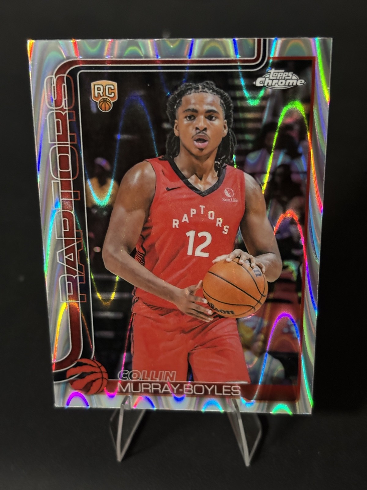 2025-26 Topps Chrome - Collin Murray-Boyles #259 RayWave Refractor (RC)