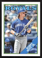 2023 Topps Bobby Witt Jr. 1988 Topps 35th Anniversary Series One T88-90 Card