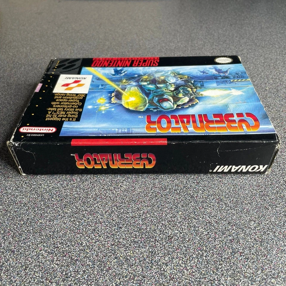 Cybernator Super Nintendo SNES CIB Boxed w/ Manual - Image 4 of 4