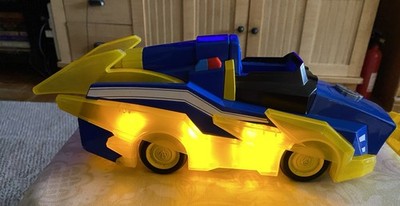 Paw Patrol Mighty Pups Chase Charged Up Transforming Vehicle 12'' w/ Light &Sound
