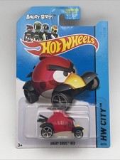 2014 Hot Wheels HW City Angry Birds Red Version 82/250 HW Tooned I