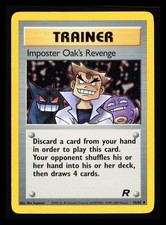Imposter Oak's Revenge 76/82 Team Rocket Pokemon Uncommon Lightly Played