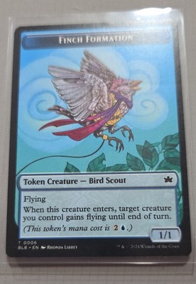 Finch Formation Token Bloomburrow Regular