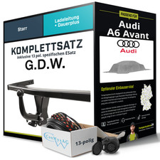 Für AUDI A6 Avant Typ C9 , FN5 Anhängerkupplung starr +eSatz 13pol 05.2025-jetzt