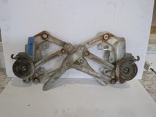 1994-2001 Dodge Ram Hood Springs Hinges Struts Pair Set 1500 2500 3500 Silver