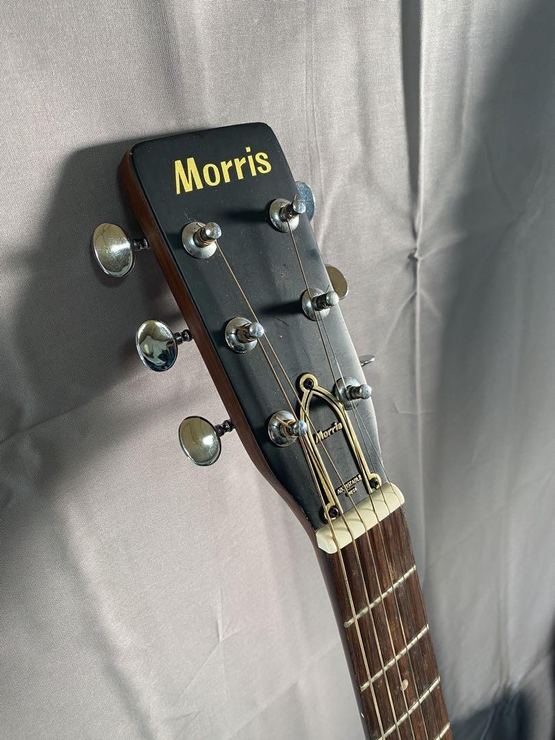 Acoustic Guitar Morris F-10 Natural with Case | eBay