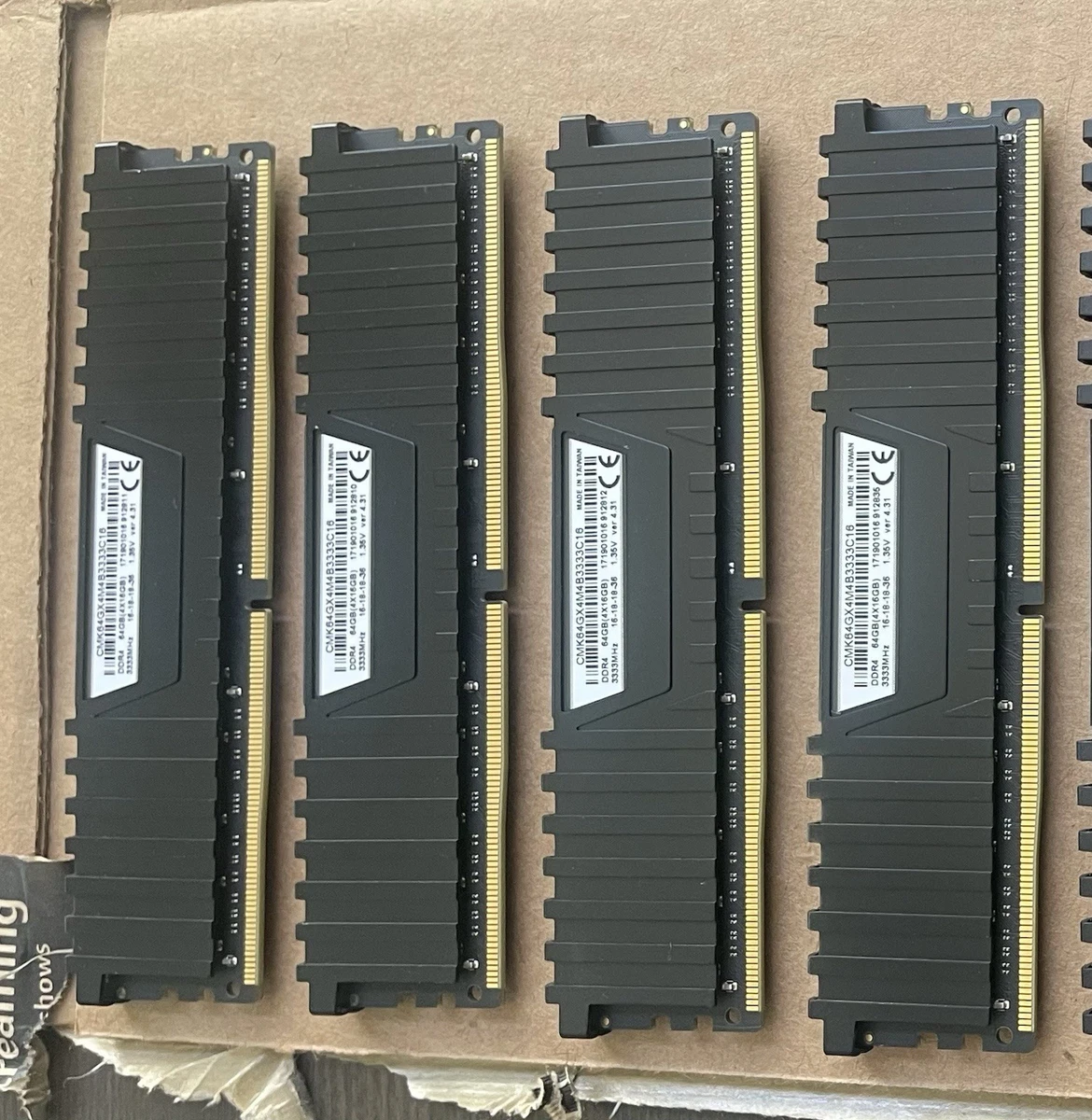 Corsair Computer RAM 64 GB Total Capacity for sale | eBay