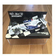 Minichamps BMW Sauber F1.07 Nick Heidfeld 2007 1:43 Diecast With Case