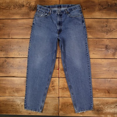 Levis 560 Jeans 40x36 Blau Relaxed Taper Faded Stonewash Red Tab Denim