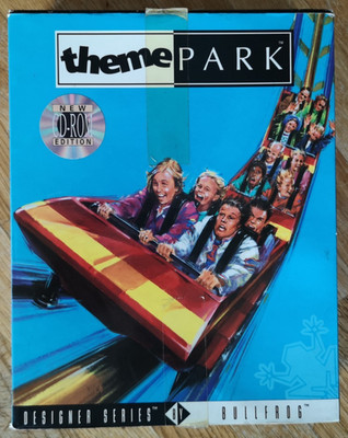 Freizeitpark Spiel CD-ROM Edition - Big Box; Portfolio etc 1994-95 EA Bullfrog