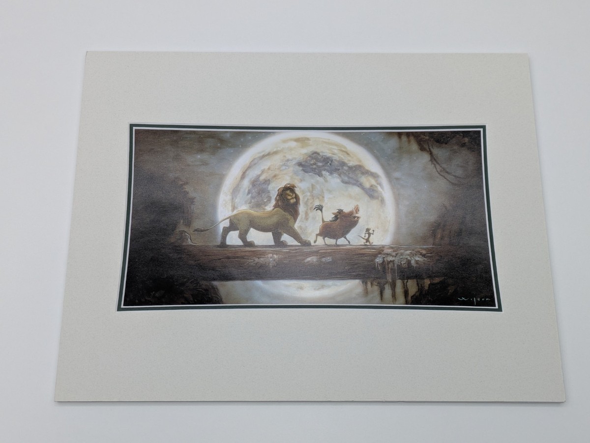 Disney Darren Wilson Hakuna Matata Lion King Art Print 14x18