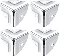 Metallbox Eckenschutz Holzkiste Kantenschutz Schutz 22X22X22Mm Silberfarben 4 St