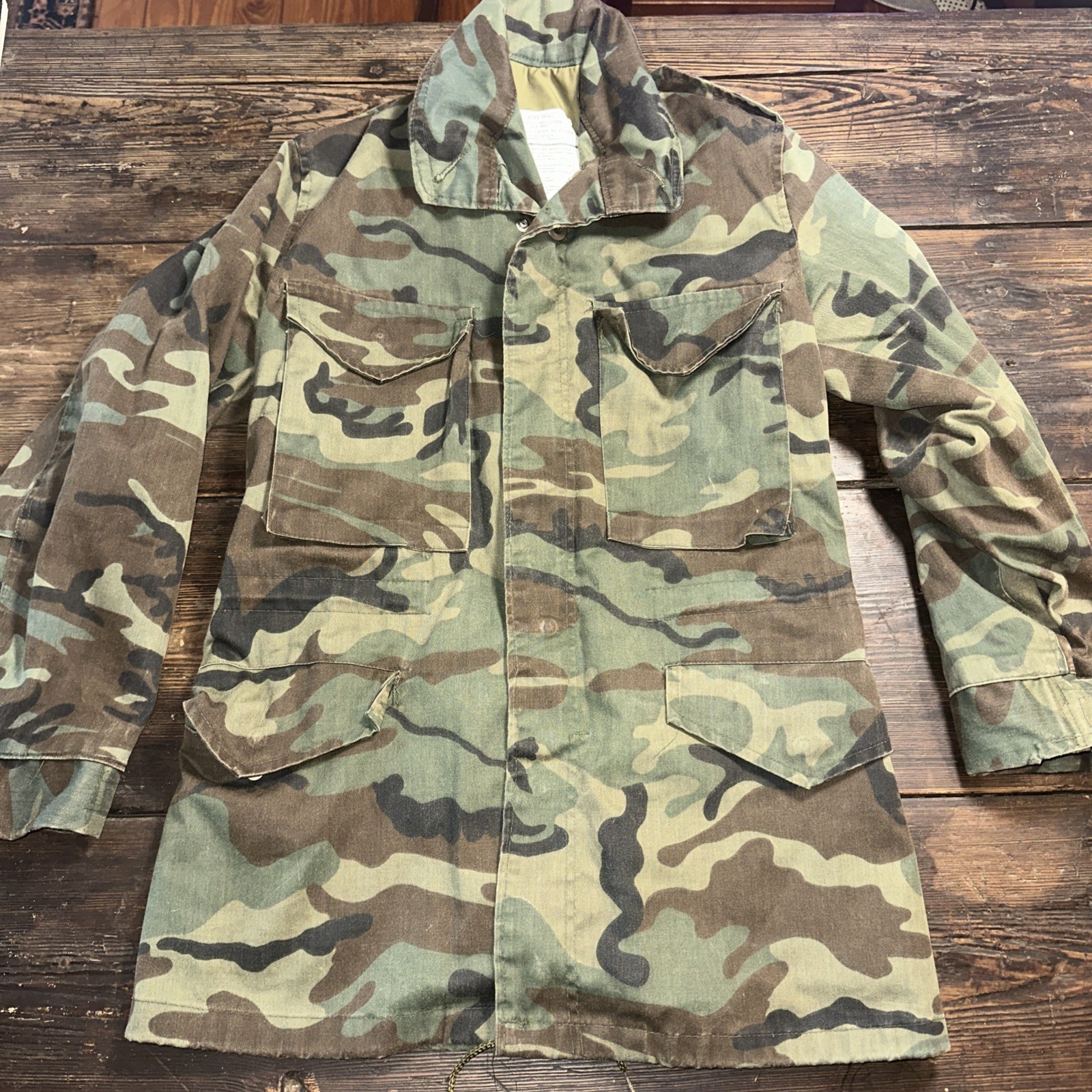 Vintage US Military Army BDU Jacket Mens XS X-Short W… - Gem