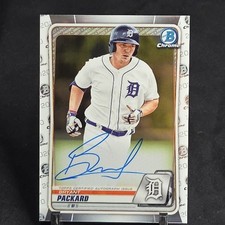 Bryant Packard 2020 Bowman Chrome Prospect Autograph #CPA-BB