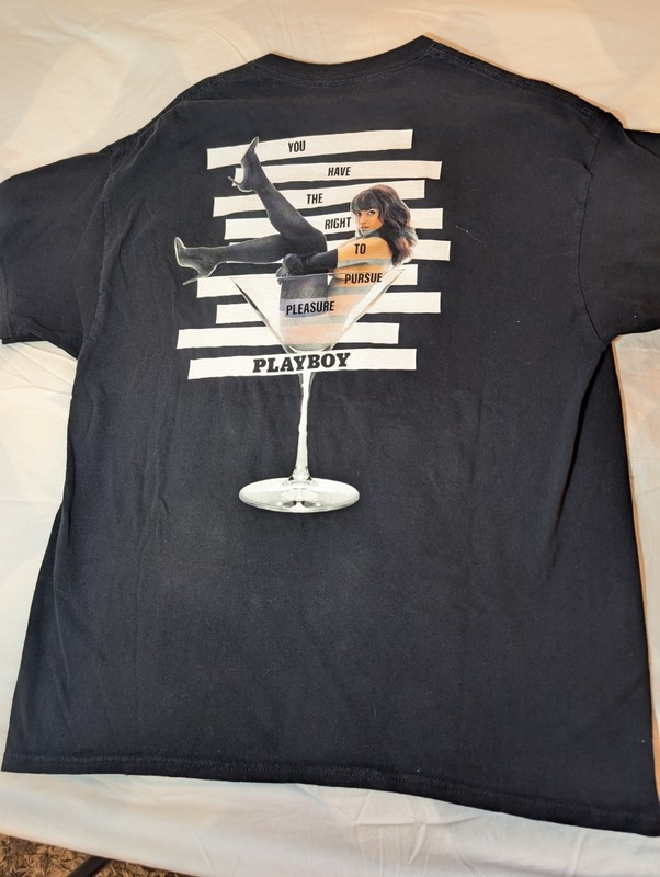 Playboy Logo T-Shirt – Cute & Stylish Dad Gift,  Best Summer Shirt XL