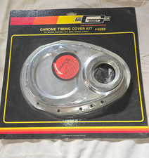Mr. Gasket 4590 Chevy Timing Cover - Chrome - Free Shipping