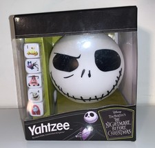 The Nightmare Before Christmas Halloween Yahtzee Game Jack Skellington NEW