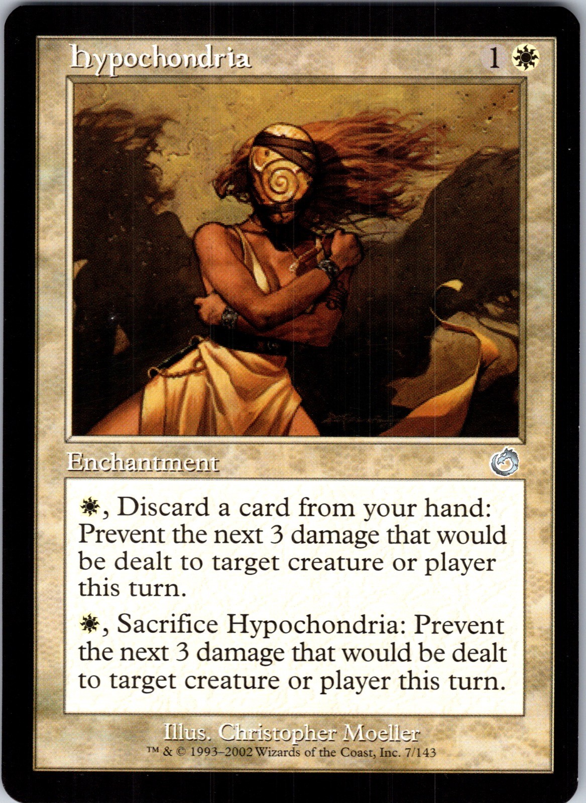 Hypochondria 7 Uncommon Torment Magic: The Gathering Moderately Played