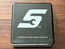 Snap On SSX16P121 Black White Logo Franchise 13' x 13 3/4" Key Cabinet  Lock Box