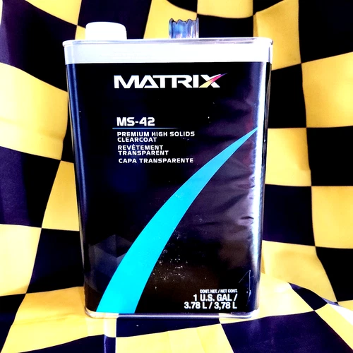 MATRIX OEM MS-42 KIT Premium High Solids Clearcoat INCLUDES 2 Quarts Hardener Foto 3 de 3