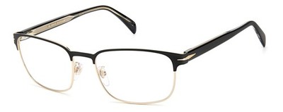 Brille DAVID BECKHAM DB 1066 I46 MATT BLACK GOLD 56/19/150 Herren