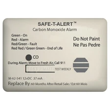 Safe-T-Alert 62 Series Carbon Monoxide Alarm W/Relay - 12V 62-541-Marine-Rly-Nc