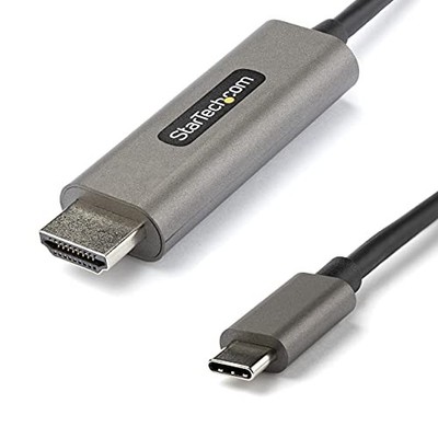 StarTech 16ft [5m] USB C to HDMI Cable 4K 60Hz with HDR10 (cdp2hdmm5mh)