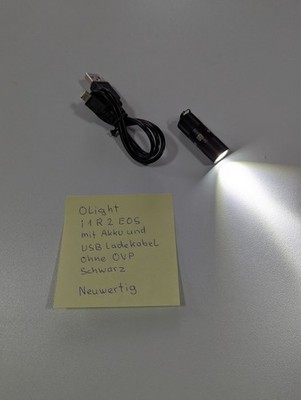 OLIGHT i1R 2 EOS wiederaufladbare Taschenlampe - 150 Lumen | schwarz ohne OVP