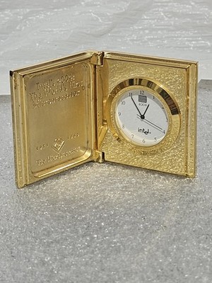 Intel 4004 CPU Microprocessor Anniversary Clock 1996 Ltd Edition | eBay