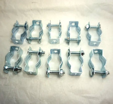 Lot of Ten Hubbell 3/4" Rigid IMC  EMT Conduit Hangers Bolt Sz 1 Stamped Steel