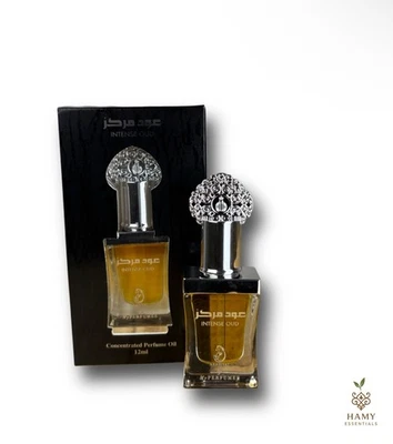 Intense Oud Parfümöl 12ml arabisches Attar ohne Alkohol Islam Arabiyat