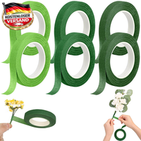 Floristenkreppband 6 StüCk GrüNes Blumenarrangement BastelzubehöR 162M