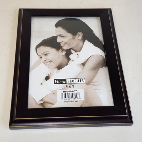 Dark Brown with Decorative Trim 5x7 Photo Picture Frame by Home Profiles - Picture 3 of 9