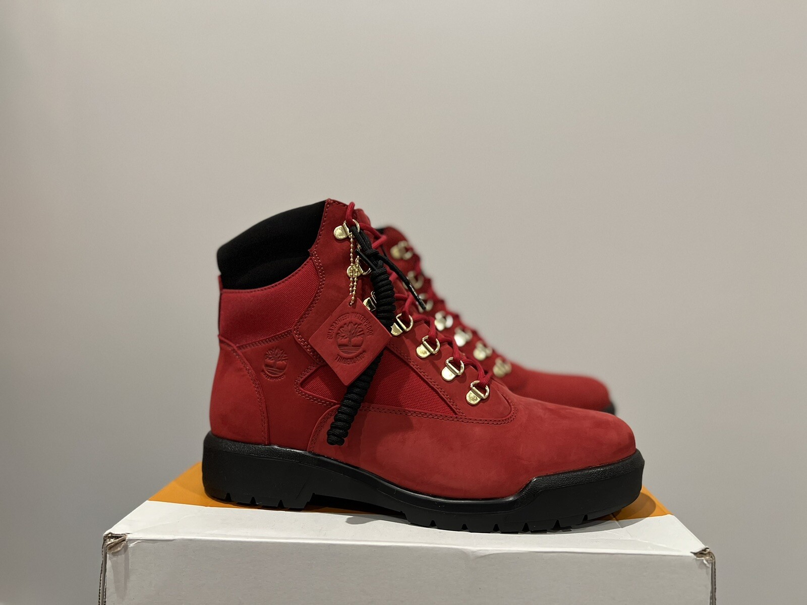 Timberland x Field Boot Limited Red Kith Villa Supreme LV BBC Rare 11.5